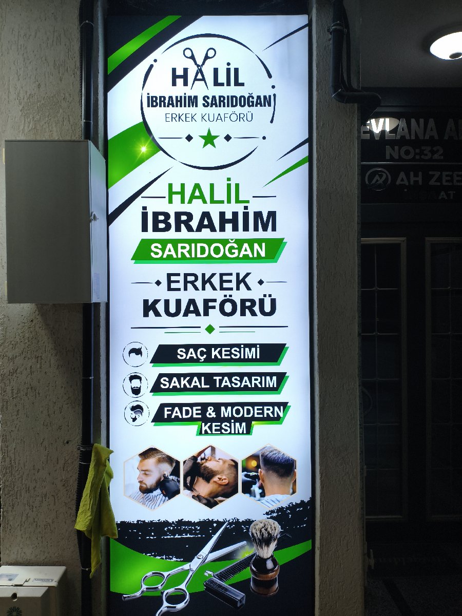 HALİL İBRAHİM SARIDOĞAN ERKEK KUAFÖRÜ